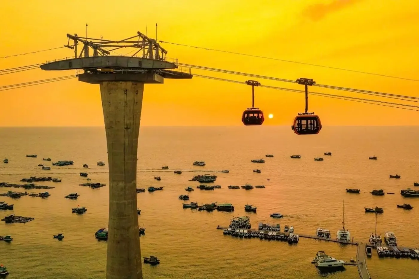 Cáp treo Hòn Thơm Phú Quốc